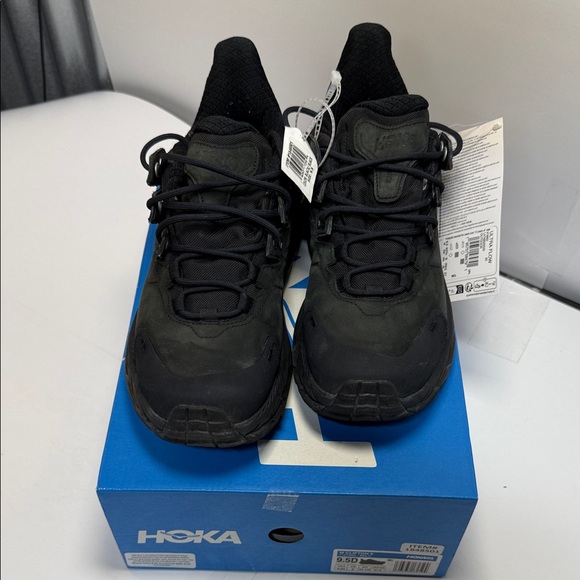Hoka Men's Black Athletic Shoes listing as used. See photo. - Picture 1 of 10